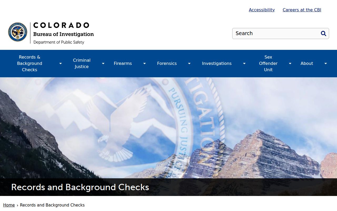 Gunnison County arrest records and the CBI fingerprint repository